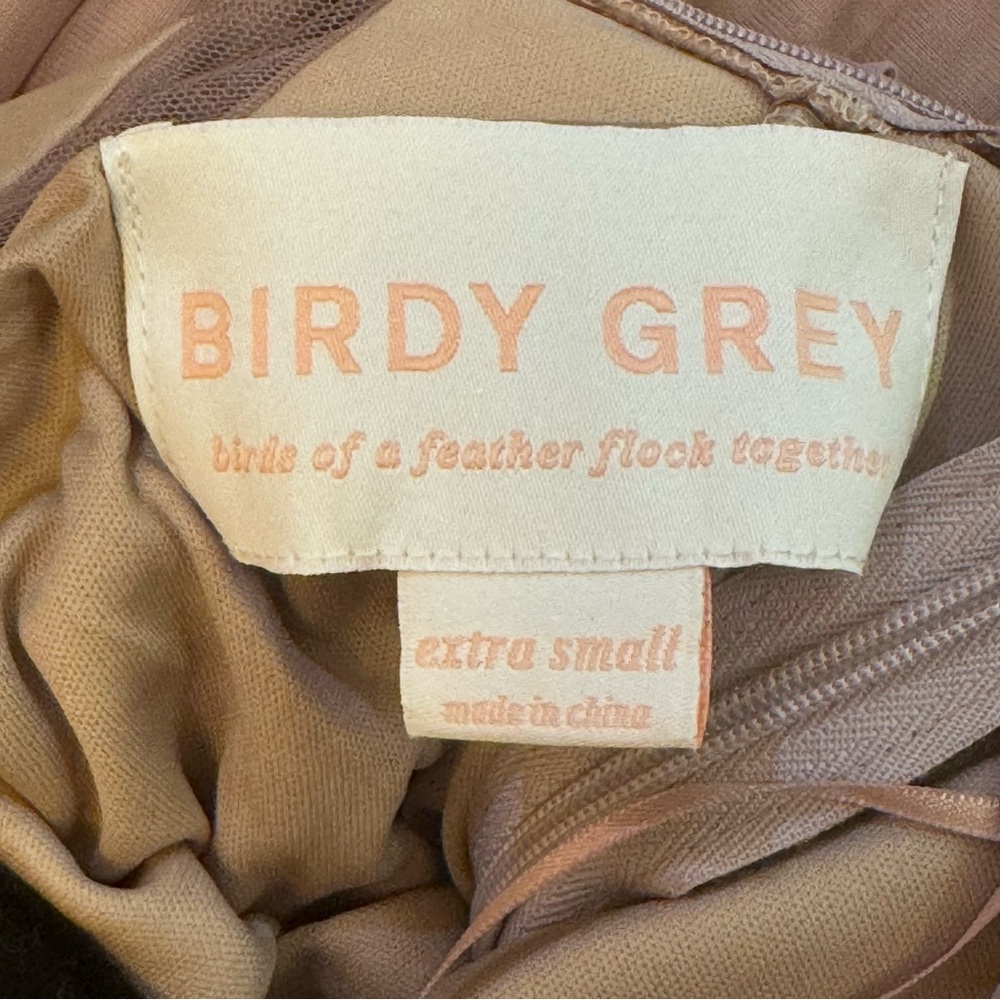 Birdy Grey XS Mauve Pink Dress with Pin Pack Still Attached. Has Pockets. New! - Picture 7 of 8